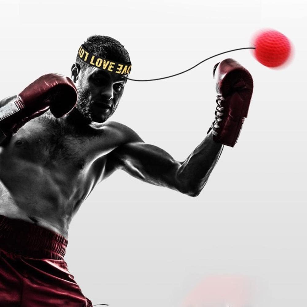 Improve Reaction Time with Red Boxing Reflex Ball