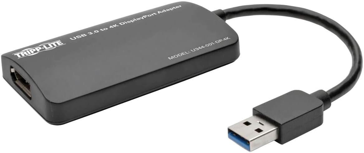 Tripp Lite USB 3.0 SuperSpeed DisplayPort Adapter for Dual Monitors
