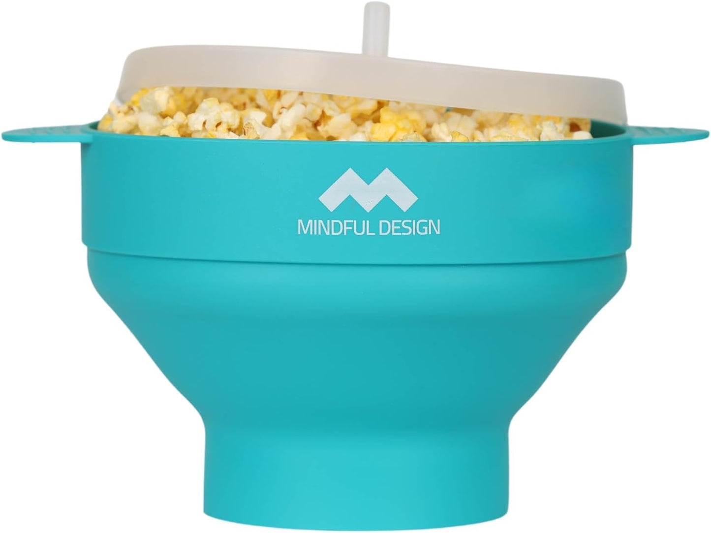 Mindful Design Microwave Popcorn Popper - BPA-Free & Dishwasher Safe