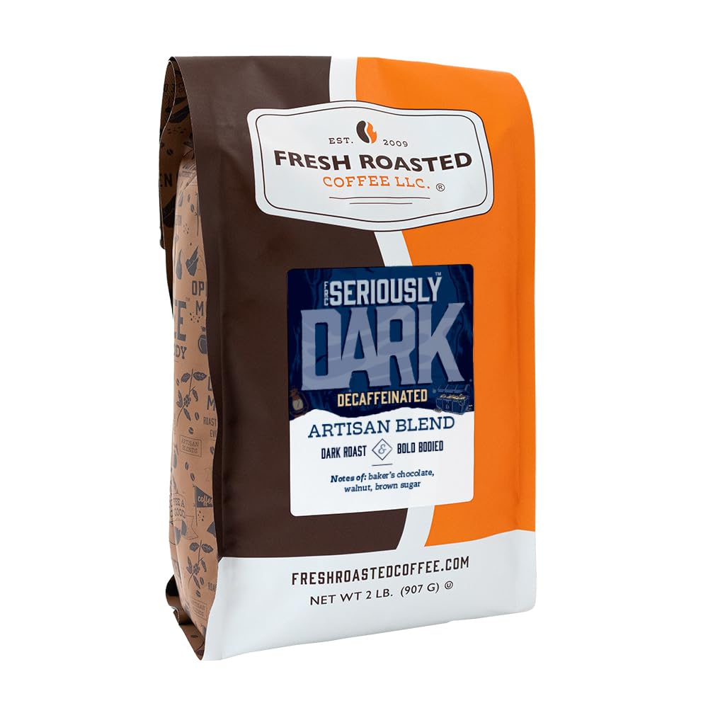 Fresh Roasted Coffee Seriously Dark Decaf Artisan Blend Review
