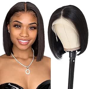 Short Bob Wig Human Hair 13x4 Lace Front Wigs for Women