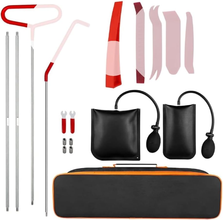 18pcs Professional Kit with Air Wedge Pump for Easy Installation