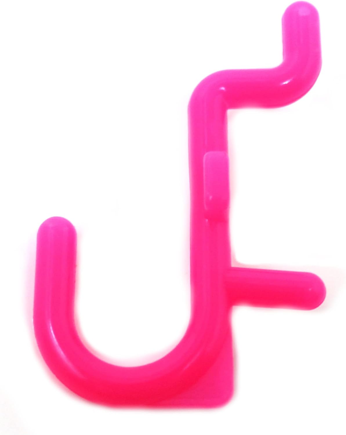 JSP Manufacturing Non-Locking Plastic J Style Pegboard Hooks