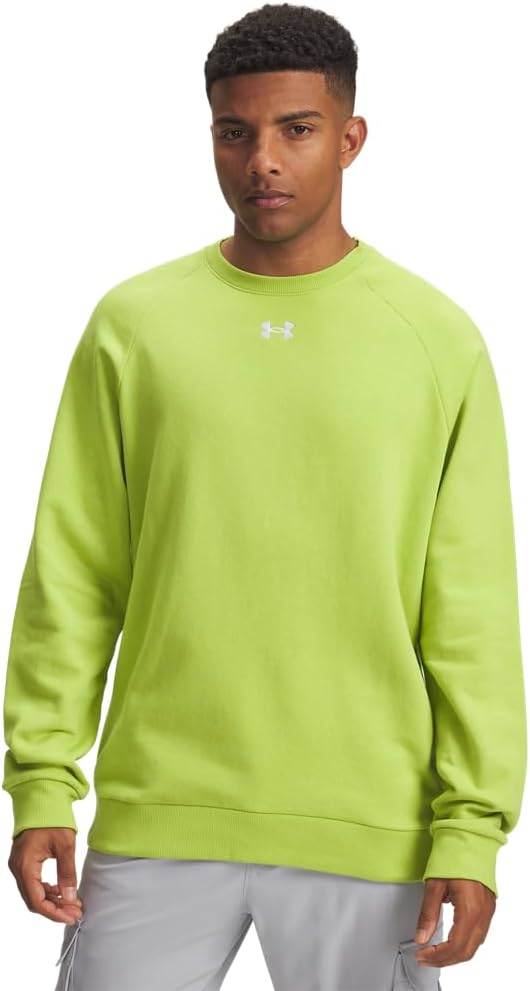 Under Armour Men's Rival Fleece Crew for Ultimate Comfort