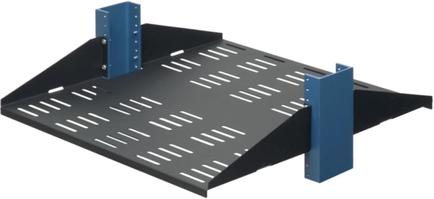 RackSolutions Configurable Relay Rack Shelf - 20in Vented Design