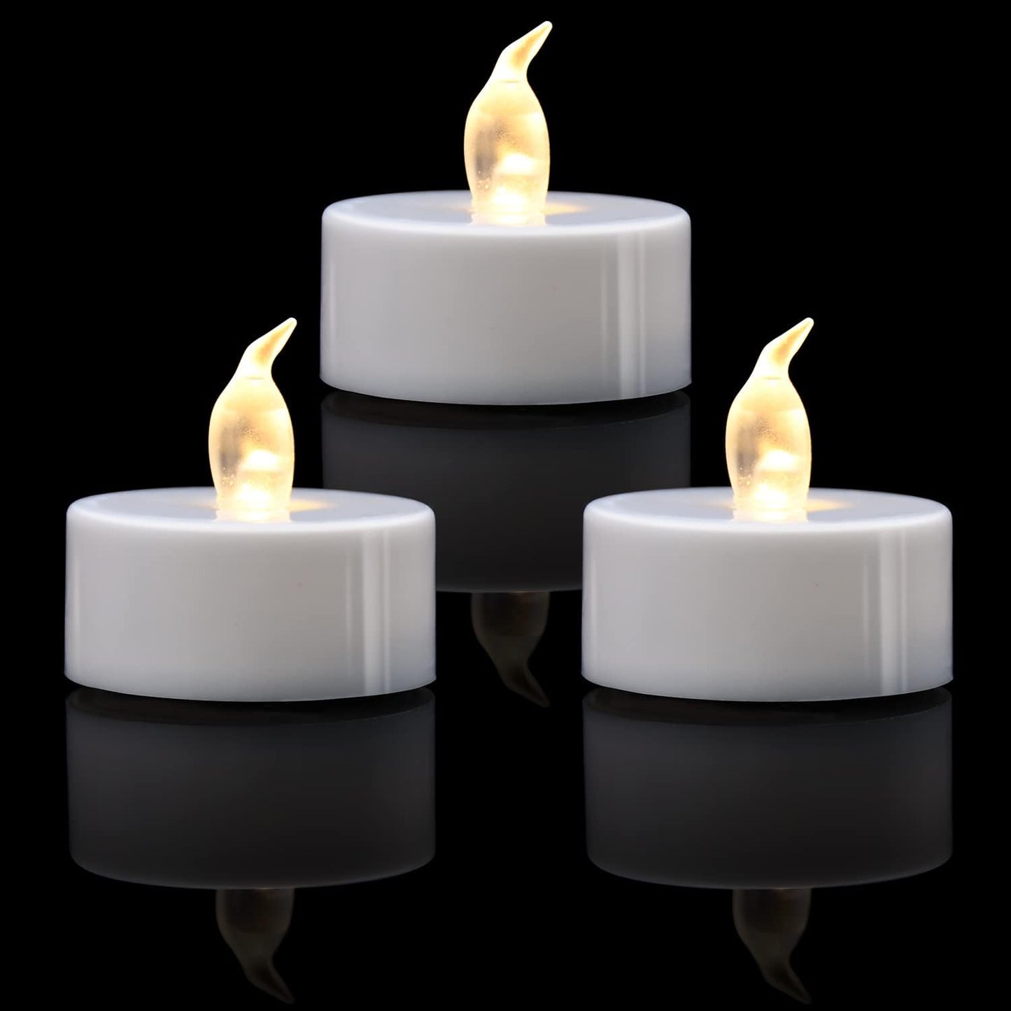 KOABY 400 Pack Warm White LED Tea Lights for Any Occasion