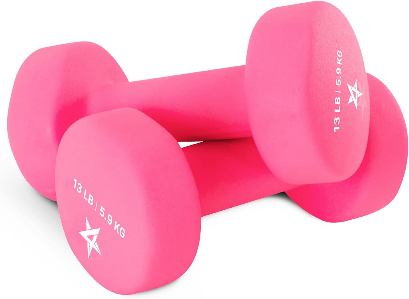Yes4All Neoprene Coated Dumbbell Hand Weights for Fitness