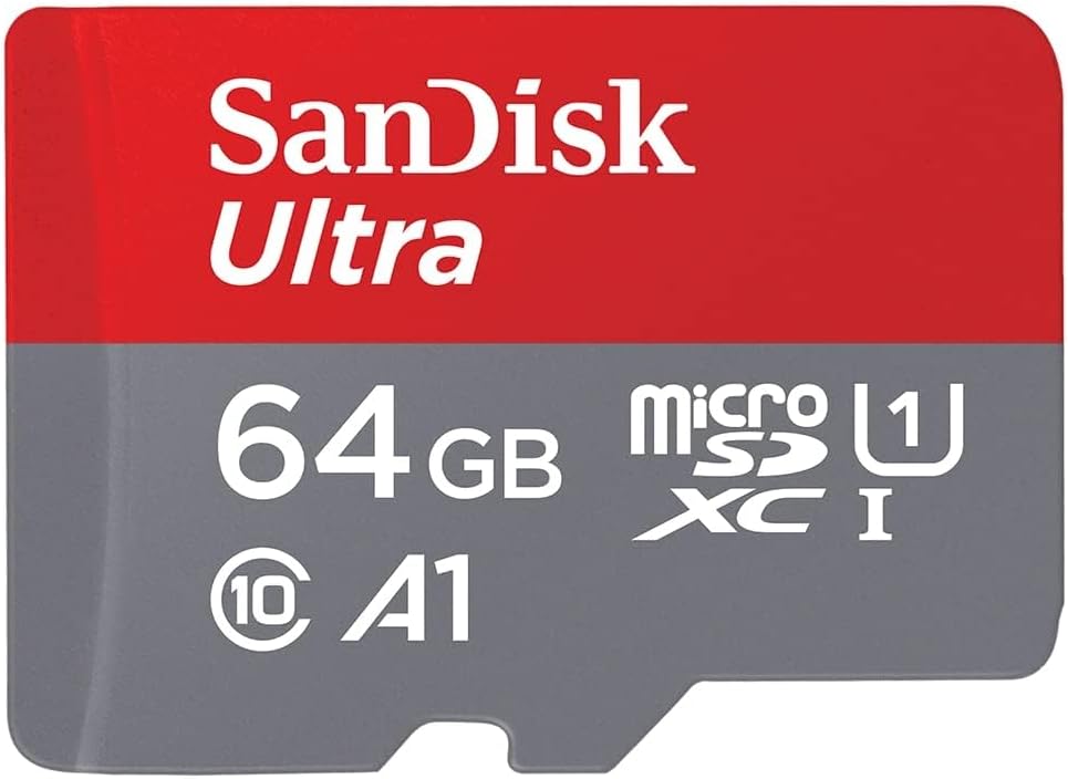 SanDisk 64GB Ultra microSDXC - Fast 120MB/s Speed