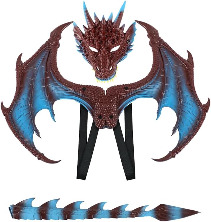 Dragon Costume for Kids - Perfect Halloween Dinosaur Cosplay Set