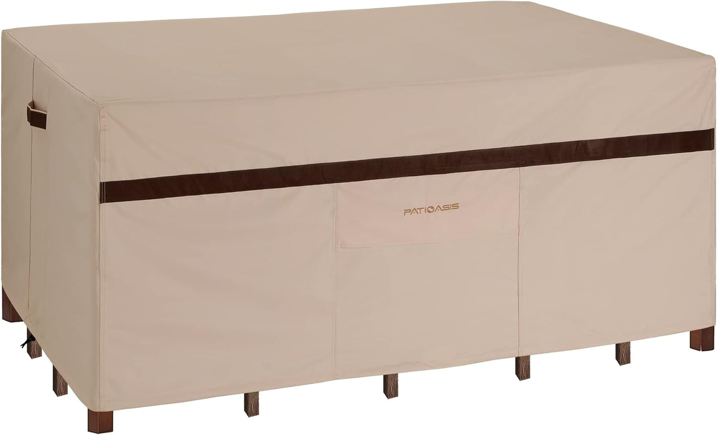 Patio Rectangular Table and Chair Set Cover 109in Waterproof