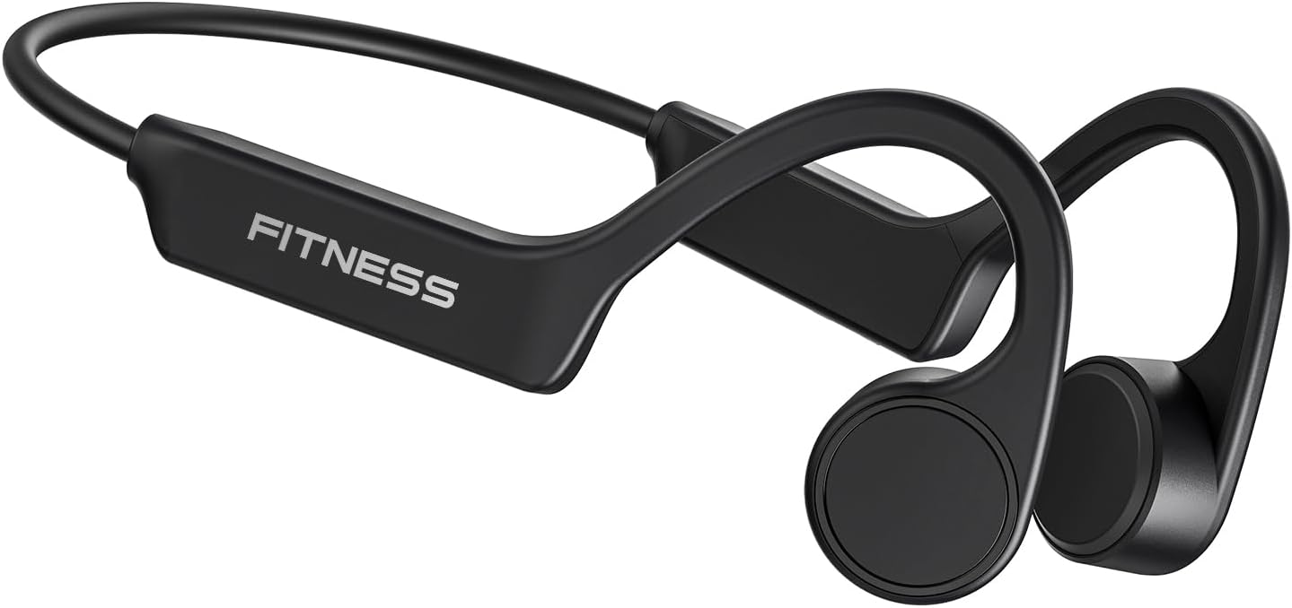 PSIER Bone Conduction Headphones: 8H Playtime, IPX6, Wireless