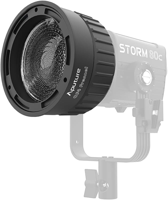 Aputure CF4 Fresnel for Storm 80c: Compact Light Intensifier