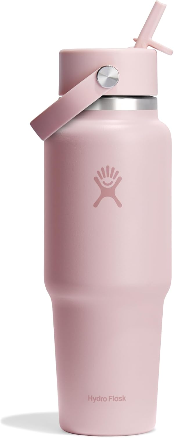 Hydro Flask 32 Oz Wide Flex Straw Travel Bottle for Cold Drinks