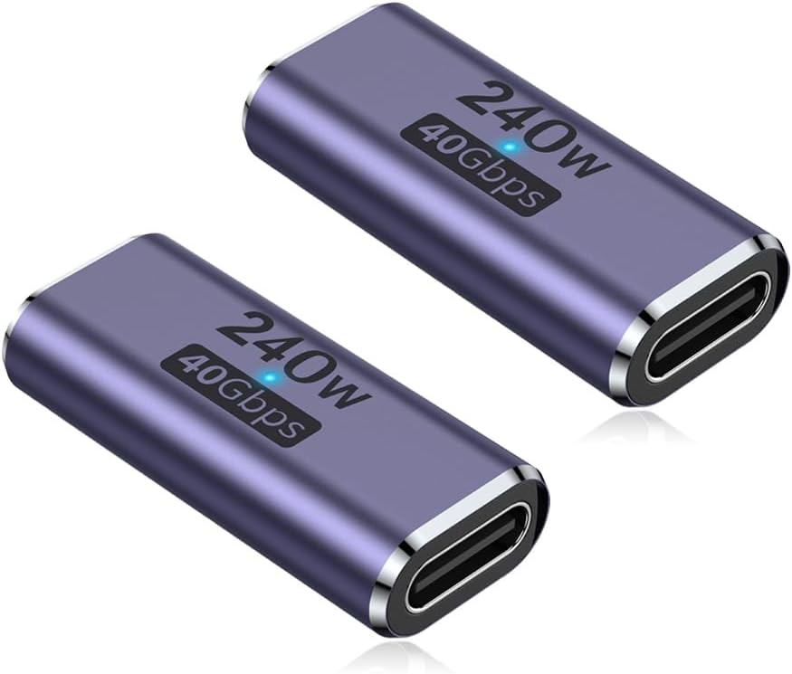 High-Power AuviPal USB C Coupler Duo