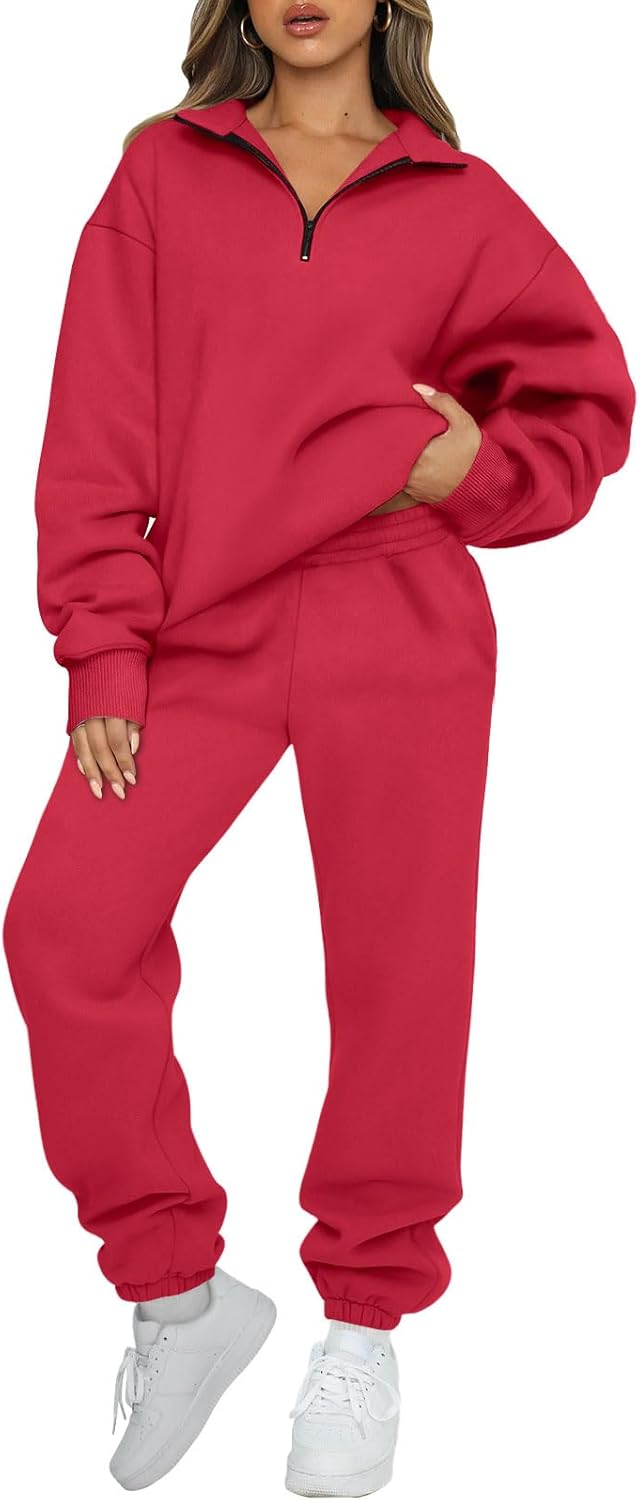 AUTOMET Women's Sweatsuits 2 Piece Outfits for Fall Fashion