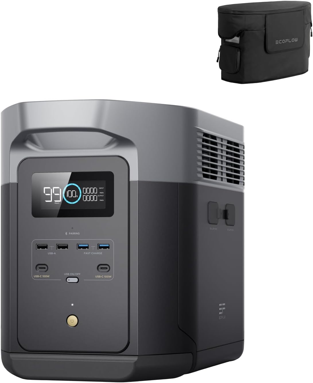 EF ECOFLOW DELTA 2 Max 2400W Solar Generator
