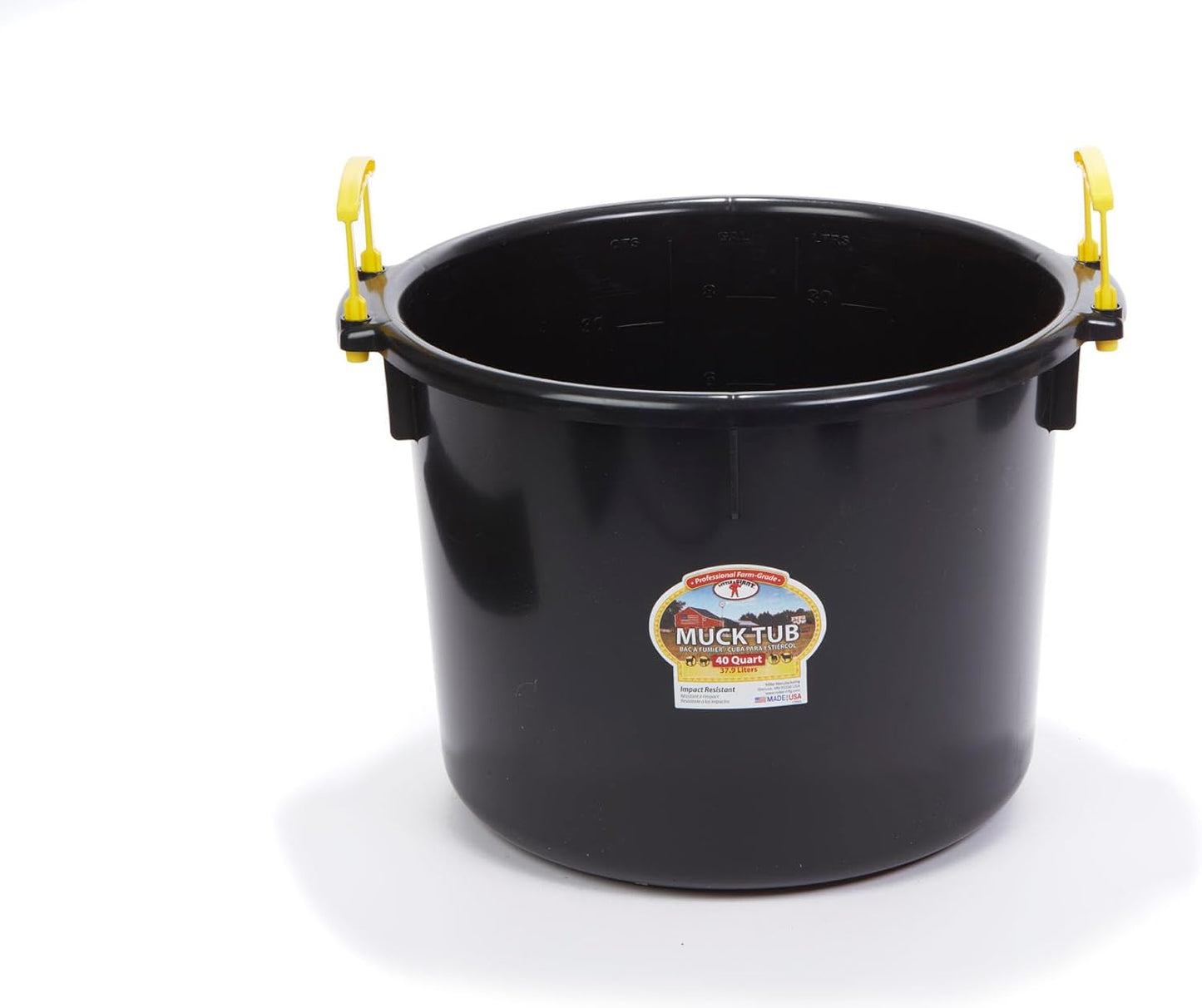 Little Giant Plastic Muck Tub - Durable Utility Bucket for All