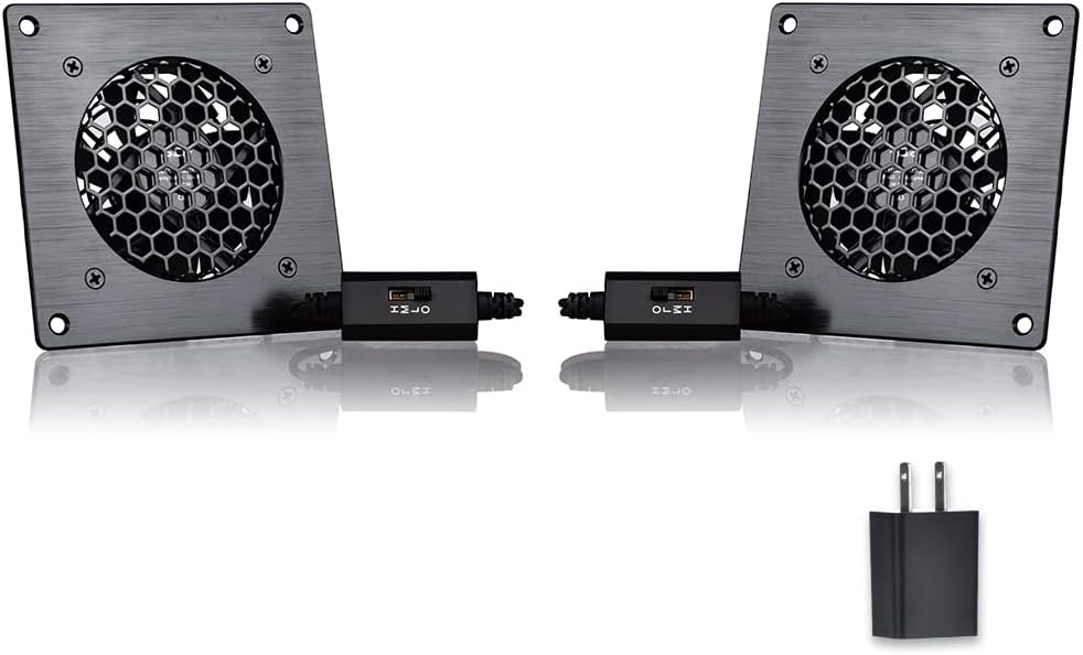 USB Cabinet 80MM Fan System for Quiet Cooling and Speed Control