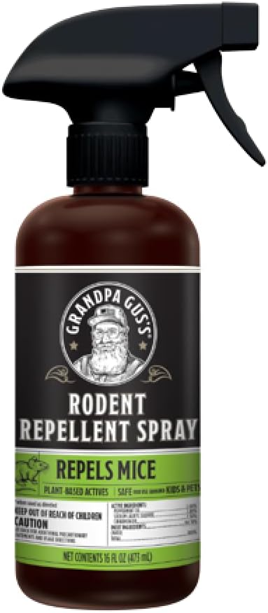 Grandpa Gus's Rodent Repellent: Stops Rodents in Their Tracks