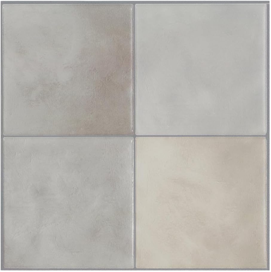 SMART TILES Peel and Stick Backsplash for Kitchen and Bathroom
