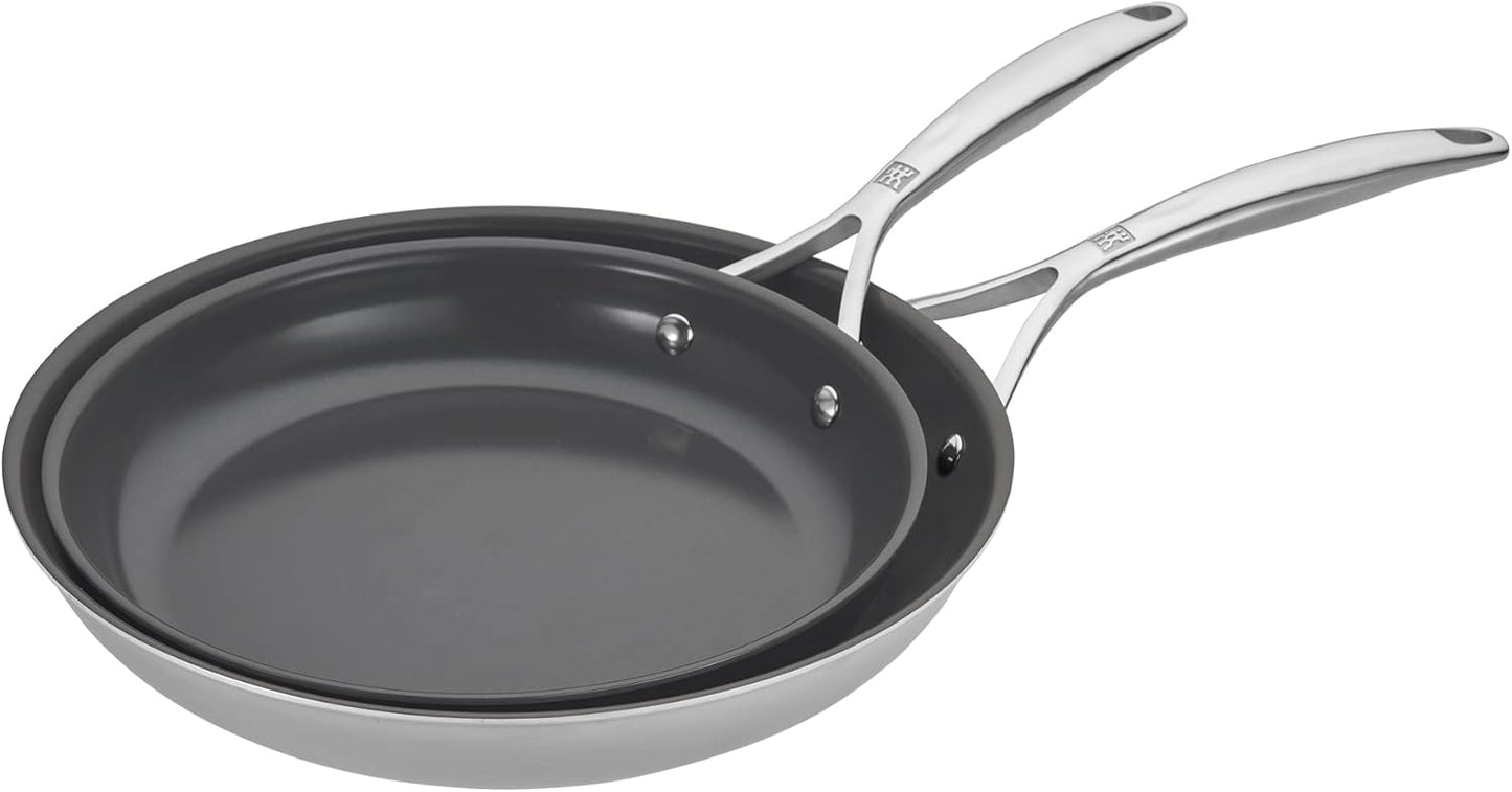 ZWILLING Energy Plus 2-pc Fry Pan Set with Nonstick Coating