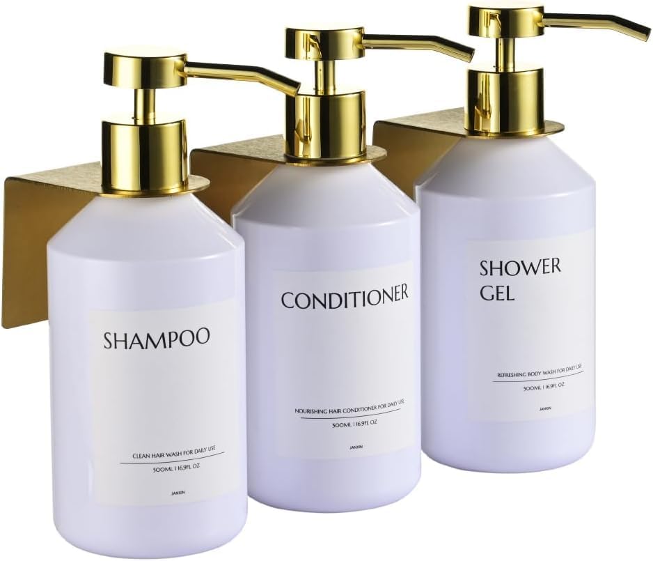 Janxin Wall Mount Dispenser Set: Stylish & Convenient