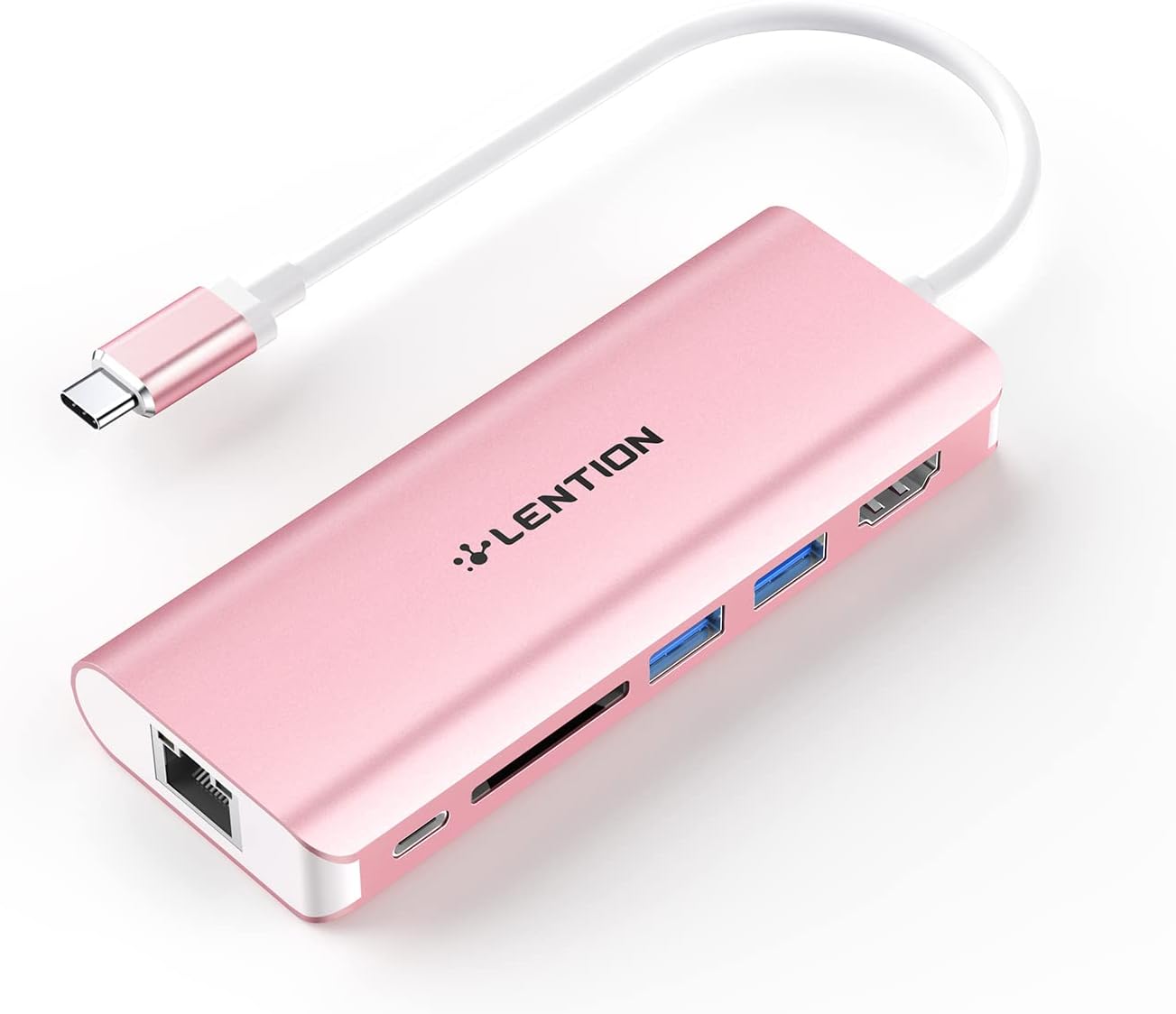 LENTION USB C Hub with 4K HDMI and Multi Ports for MacBook