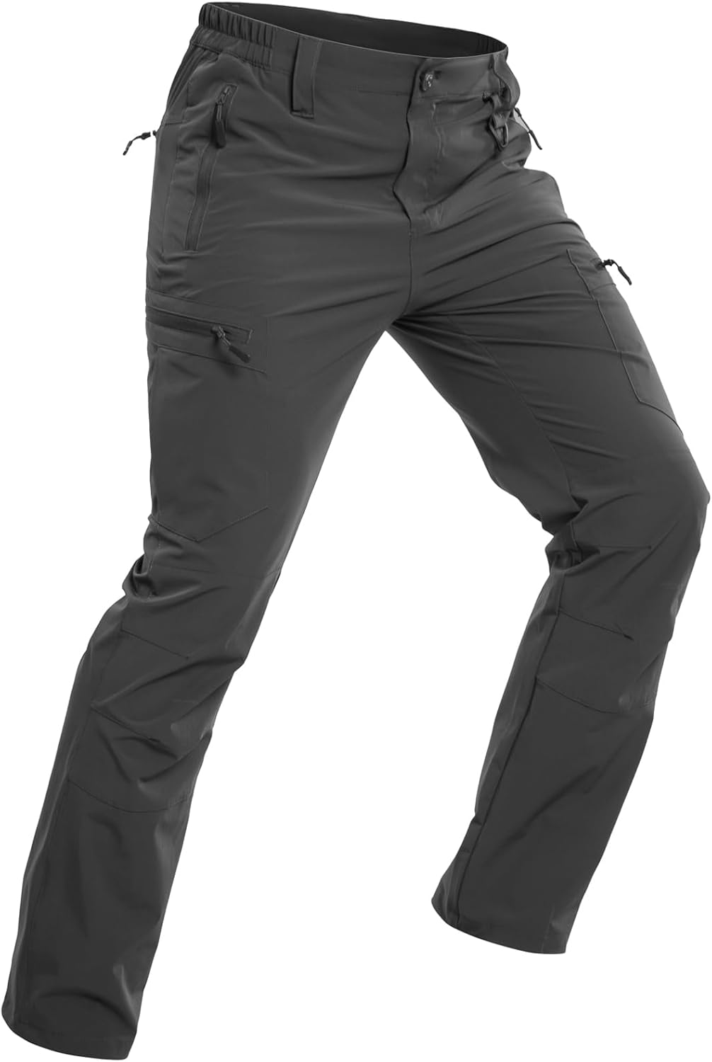 Quick Dry Stretch Men's Hiking Pants with Zip Pockets