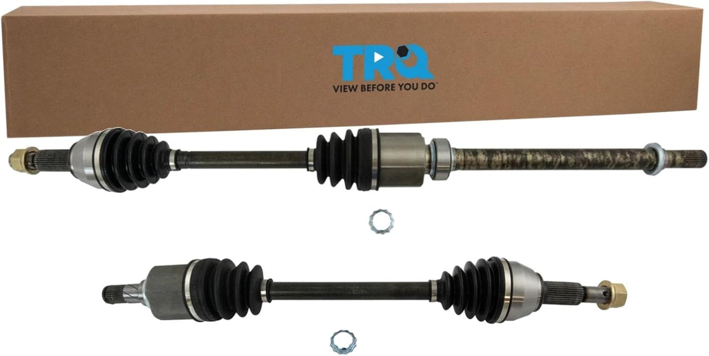 TRQ CV Axle Shaft Assembly Set for 2013-2018 Nissan Altima