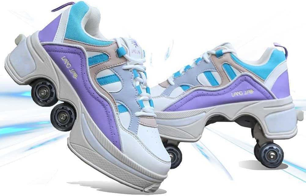 Multifunctional Roller Skates Shoes for Outdoor Sports Fun