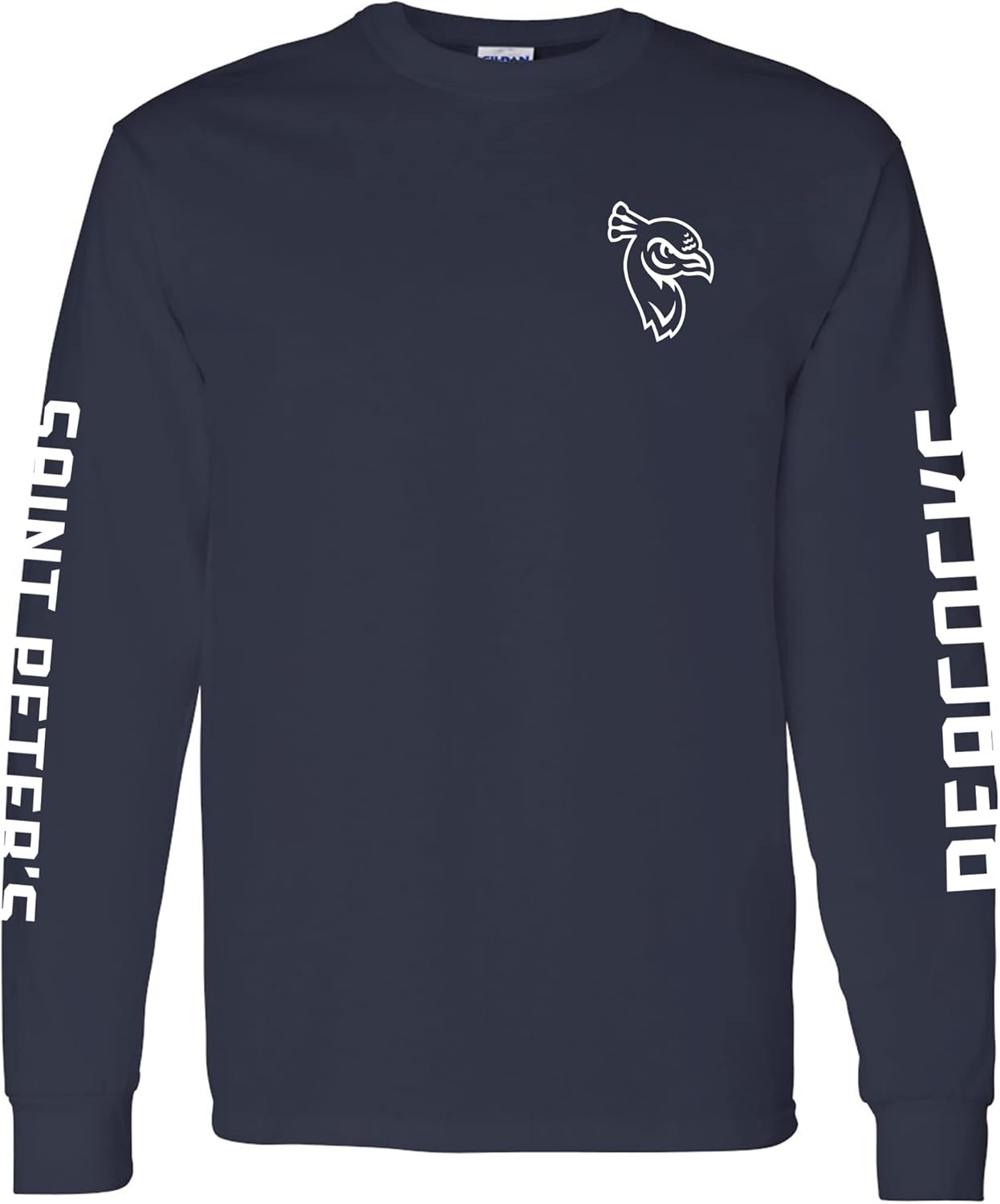 NCAA Double Sleeve Print Long Sleeve Tee for College Fans