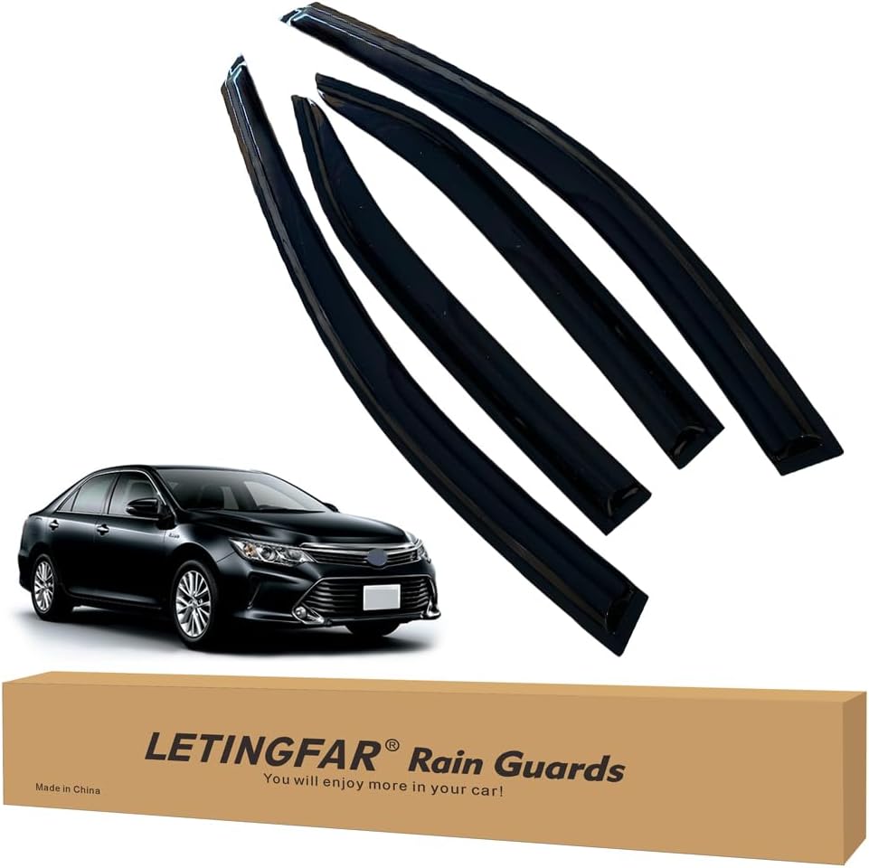Window Visors Rain Guards for Toyota Camry 2007-2011 Models