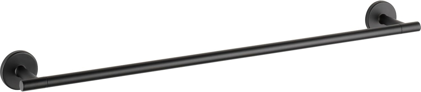 Delta Trinsic 24 in. Wall Mount Towel Bar in Matte Black Finish