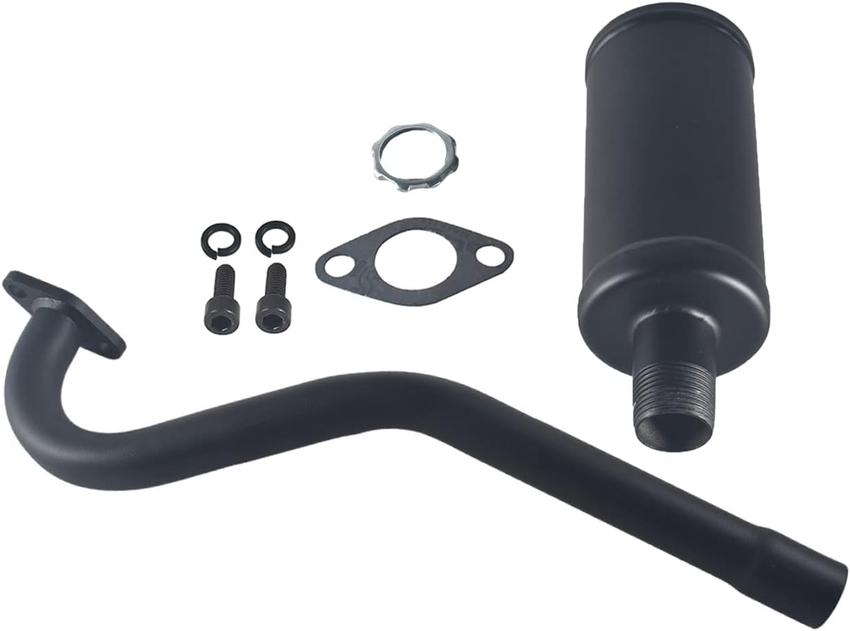 Exhaust Pipe With Muffler For Predator 79cc Mini Bike Models