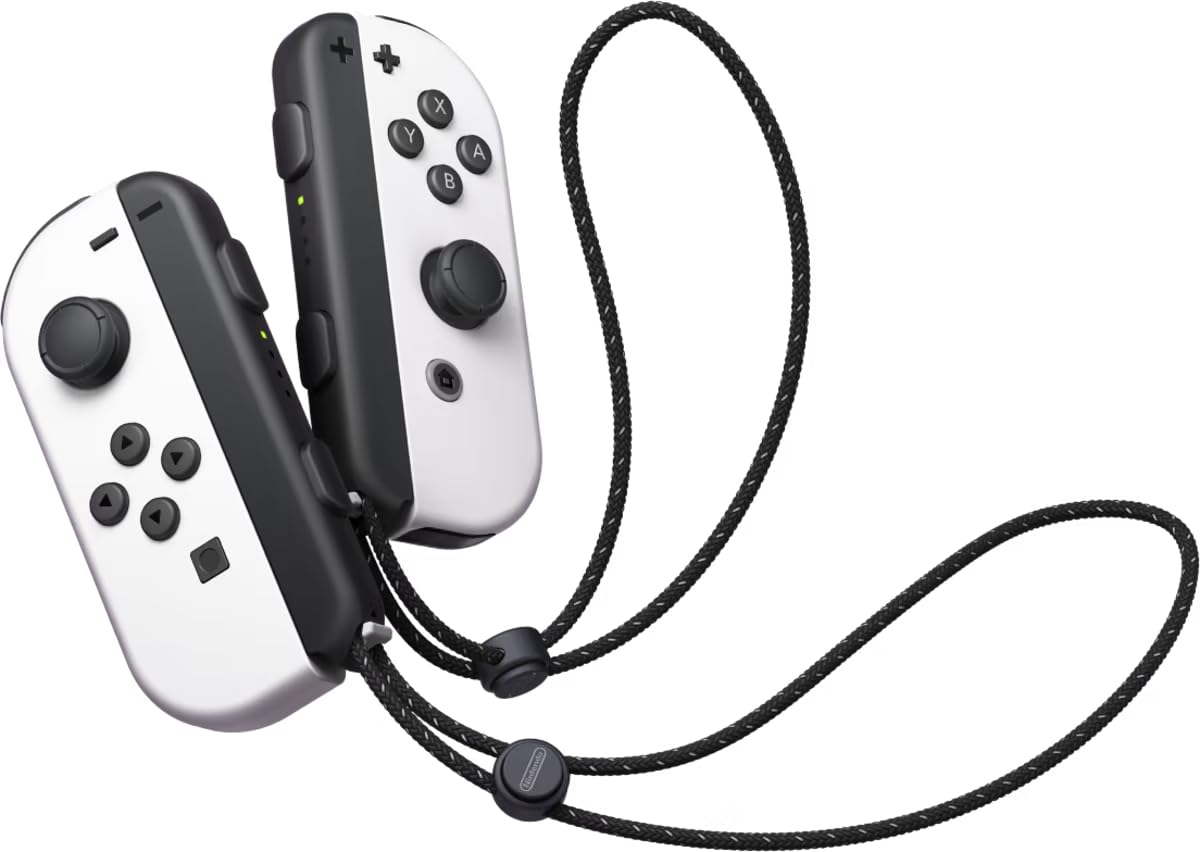 Nintendo Switch OLED White Joy-Cons Pair for Ultimate Gaming