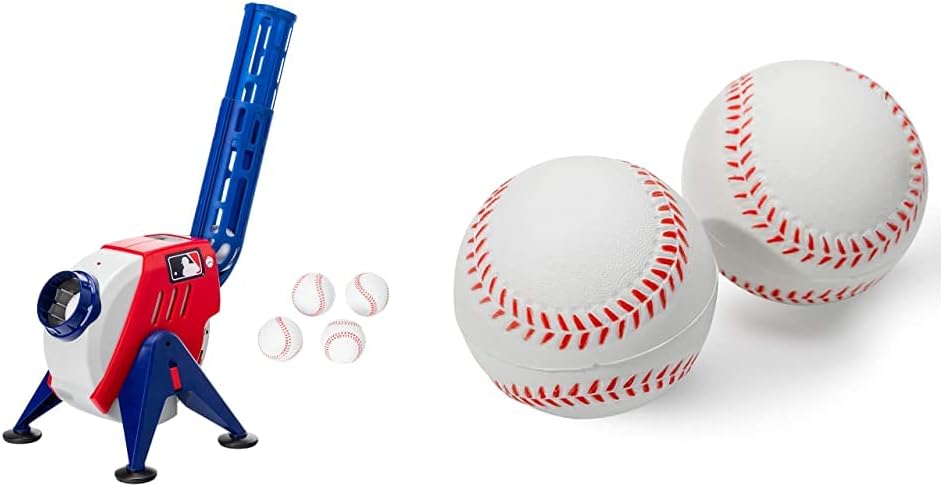 Kids Pitching Machine for Baseball Practice - Adjustable Speed Fun