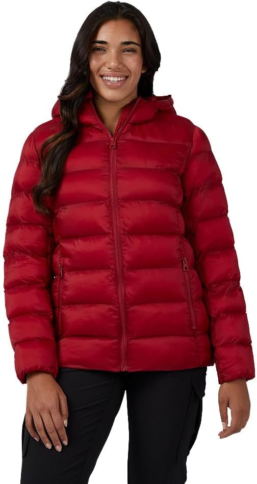 32 Degrees Heat Womens Lightweight Packable Hooded Jacket Review