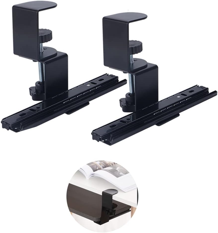 Niciksty Keyboard Tray Clamp: DIY Adjustable Slider