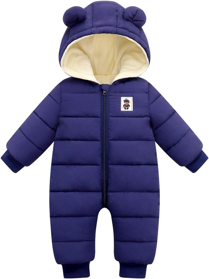 Cute Baby Boys Snowsuit for Winter - Cozy Toddler Clothes