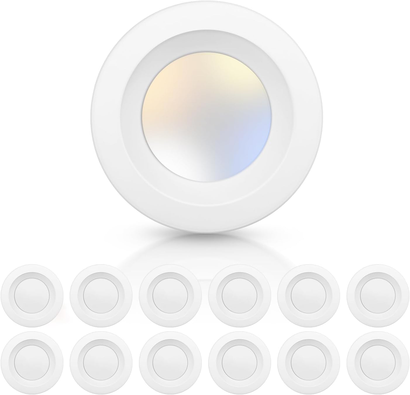 ECOELER 4 Inch 5CCT LED Retrofit Recessed Lighting Review