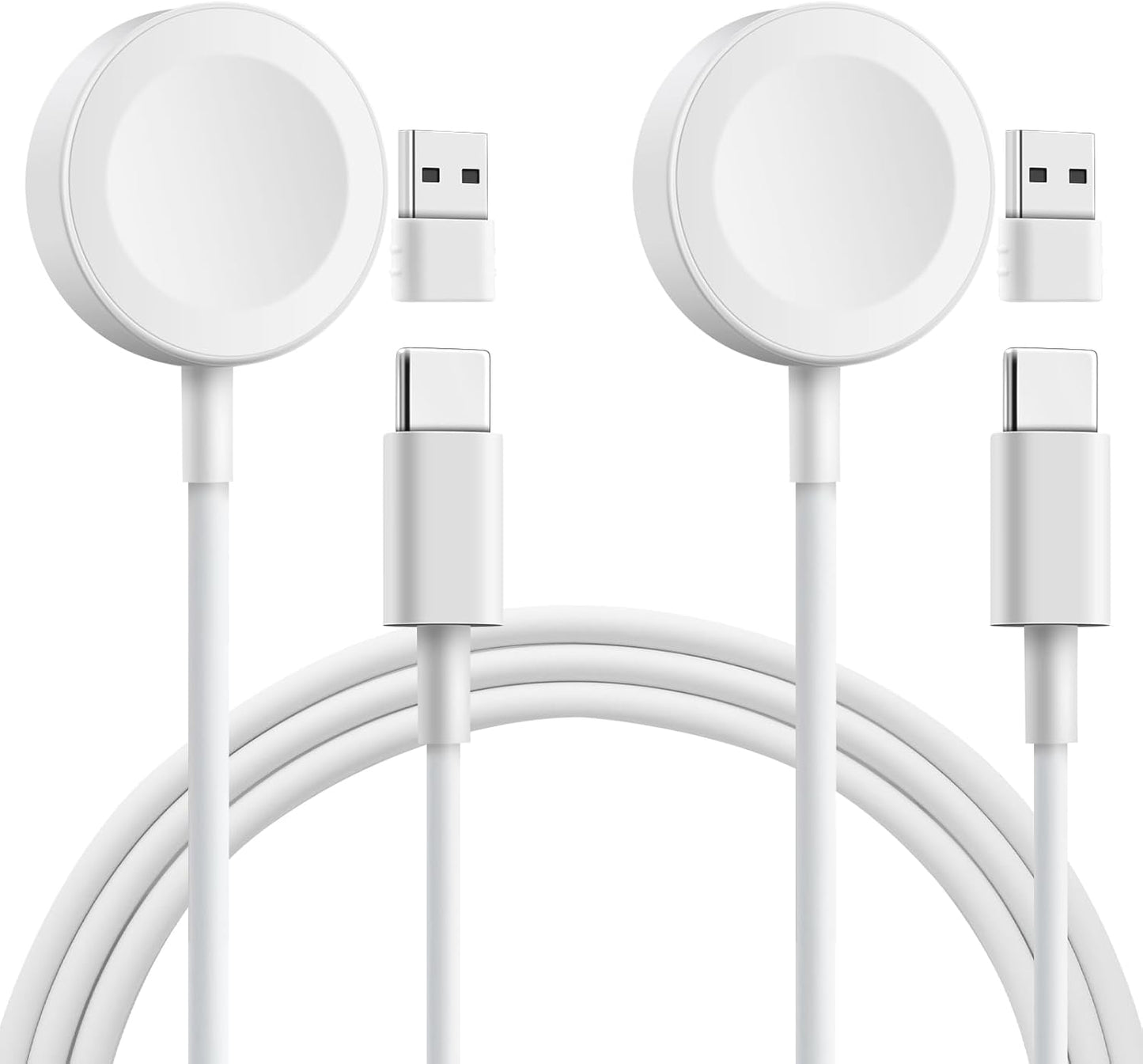Fast Charge Apple Watch 2-Pack Magnetic Cable