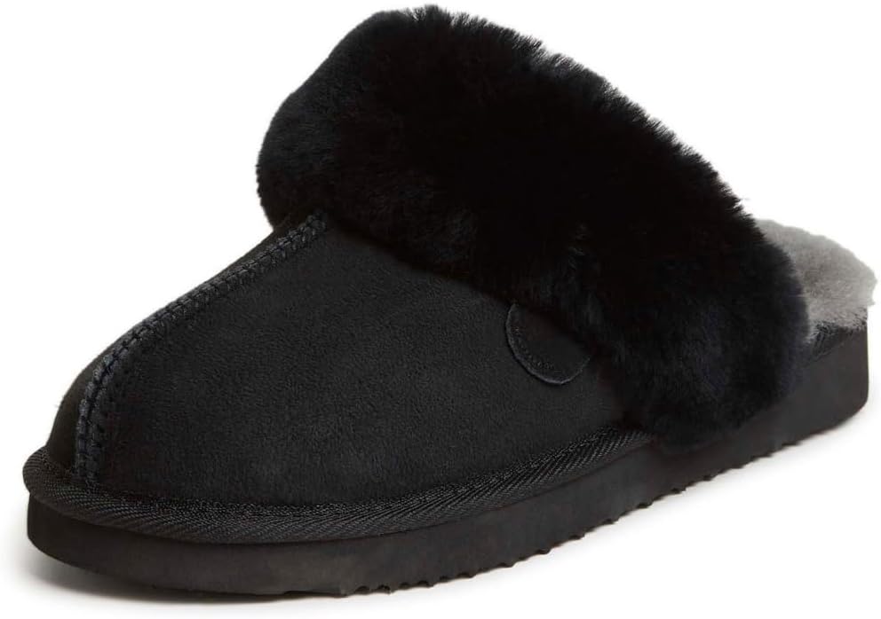 Dearfoams Women's Fireside Sydney Shearling Fur Slippers Review