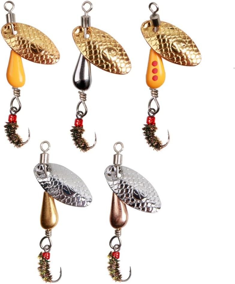 Premium Brass Spinner Trout Lures