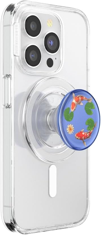 PopSockets Phone Grip for MagSafe with Kickstand - Koi Pond