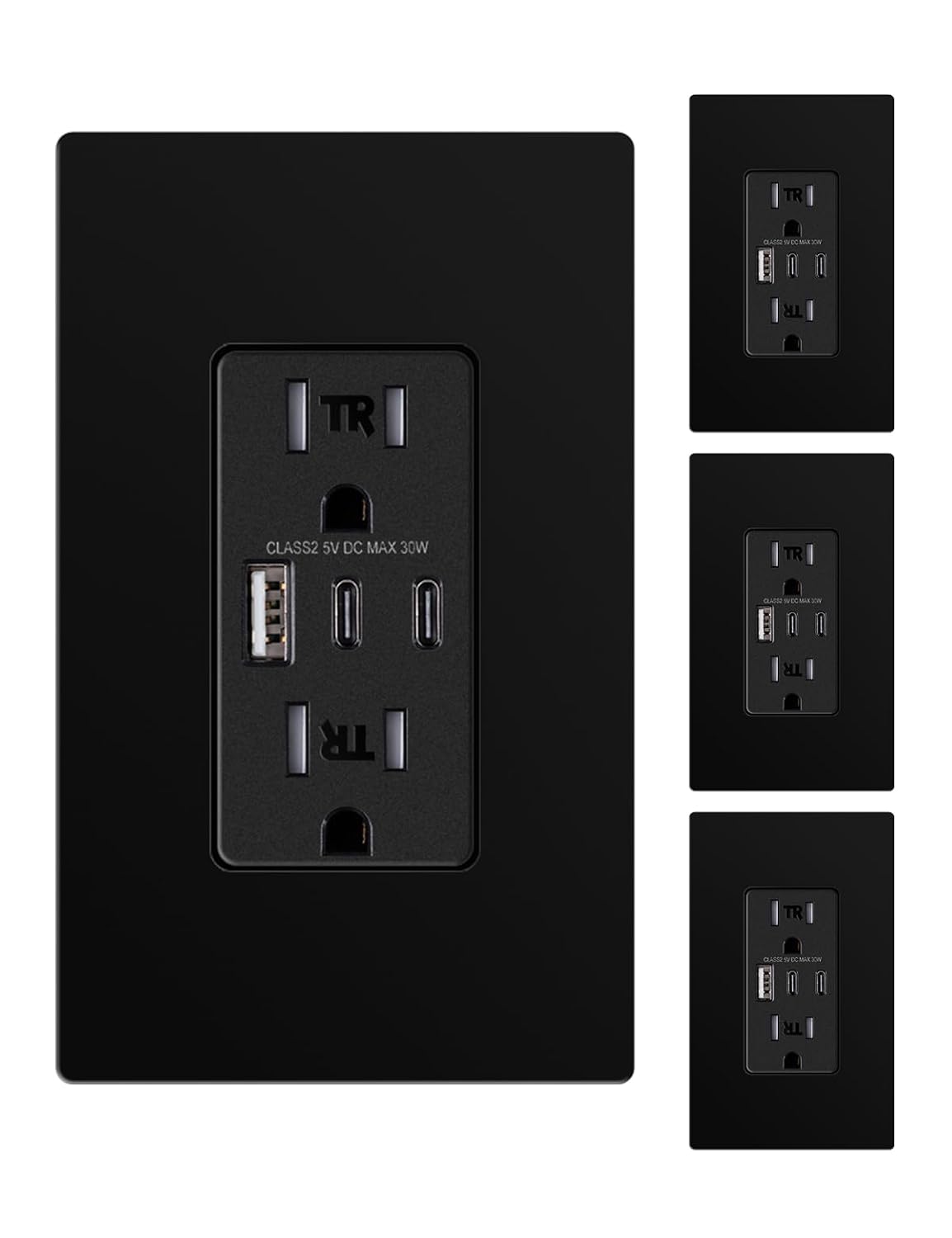 MOES USB Outlet with 3 Ports for Fast Charging Needs