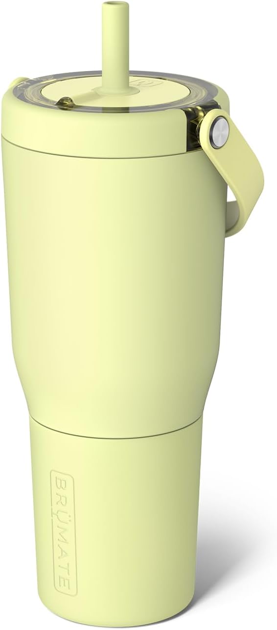 BruMate Resa 35oz Leakproof Travel Tumbler with Handle & Straw