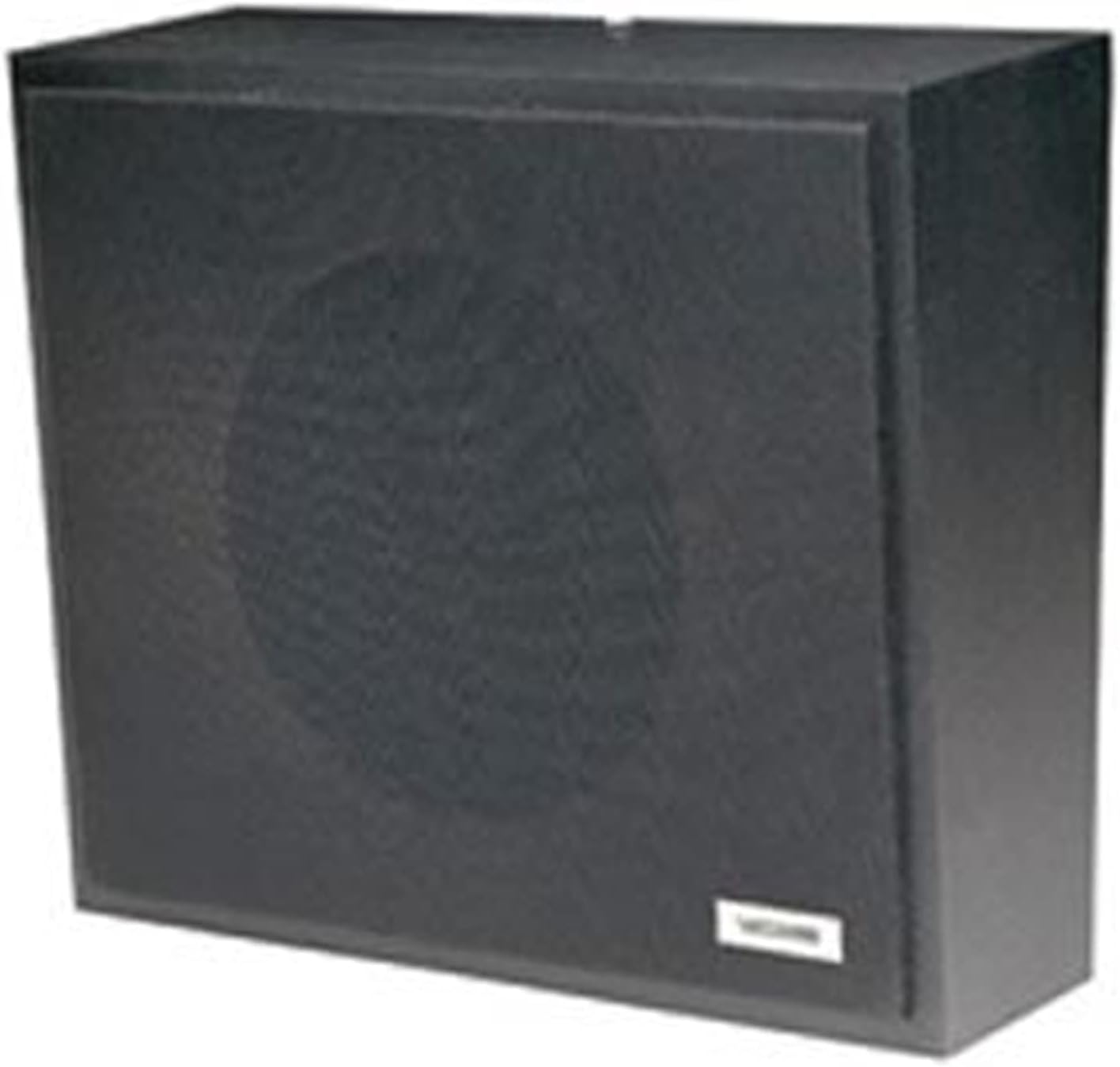 Talkback Wall Speaker - Black for Clear Communication Needs