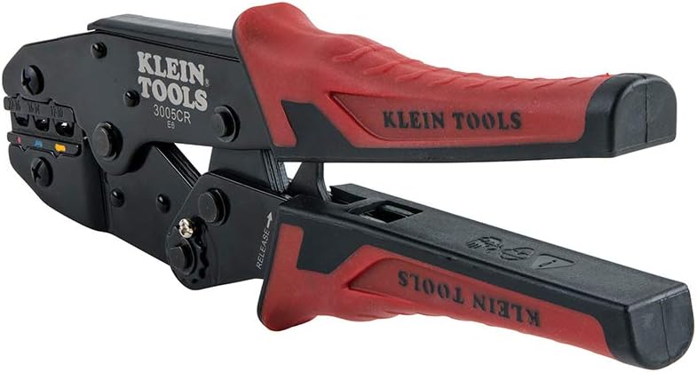 Klein Tools 3005CR Wire Crimper Tool for Insulated Terminals