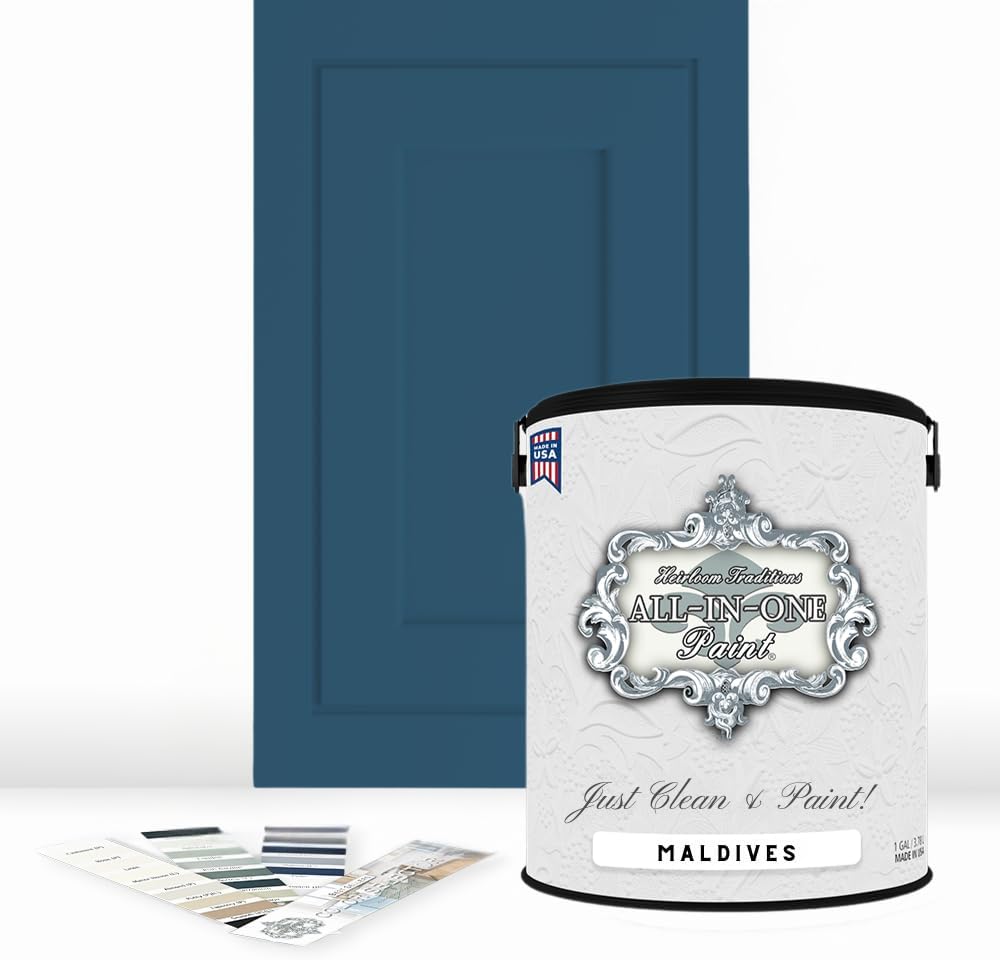 ALL-IN-ONE Paint for Cabinets and Furniture - No Sanding Needed