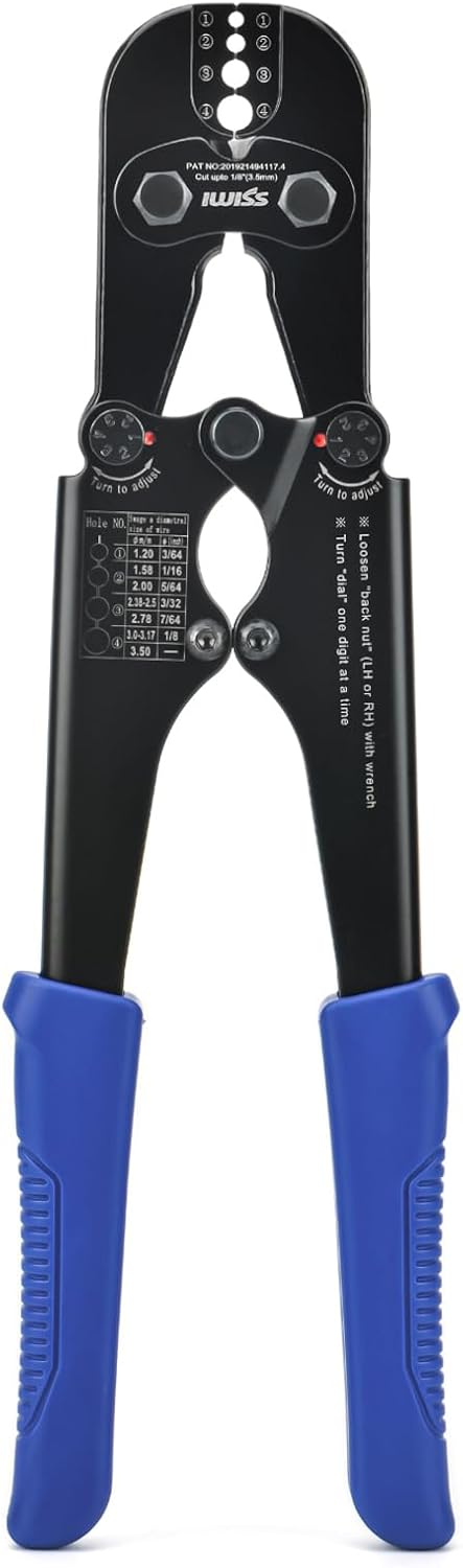 iCrimp Wire Rope Crimping Tool for Aluminum Sleeves and More